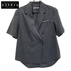 LE CIEL BLEU ルシェルブルー 25年 Double-Breasted Shirt Jacket 36