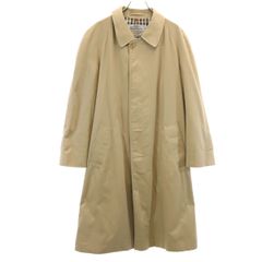 Aquascutum アクアスキュータム 80s 90s オールド ステンカラーコート ベージュ メンズ 古着