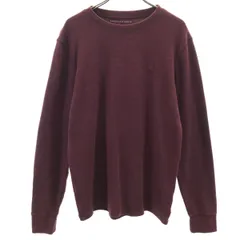 American Eagle アメリカンイーグル 長袖 ワッフル カットソー S ブラウン系 メンズ 古着のサムネイル