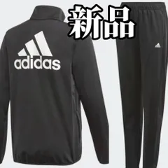 【新生活応援SALE】新品　アディダス　ジャージ　セットアップ　上下セット　正規品　黒　ブラック