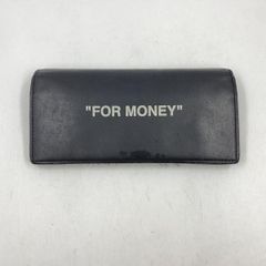✨希少・美品✨ Off-White FOR MONEY マネークリップ 財布 黒 ✨希少・美品✨ Off-White FOR MONEY マネークリップ 財布 黒 - メルカリ