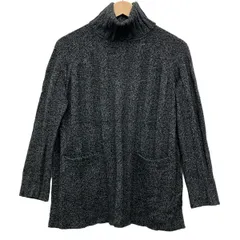 theory luxe(セオリーリュクス) 長袖セーター サイズ038 M レディース美品  - ダークグレー タートルネック