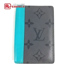 LOUIS VUITTON ルイヴィトン カードケース オーガナイザードゥポッシュ M11469 モノグラムエクリプスキャンバス グレー
