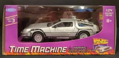 WELLY/京商 1/24 ダイキャストメタル DELOREAN TIME MACHINE 22443W