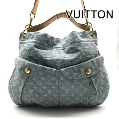 美品 LOUIS VUITTON ヴィトン モノグラム デニム デイリー GM 2way ショルダー バッグ レディース ファッション かばん 鞄 a11967