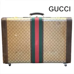 GUCCI グッチ GGスプリーム シェリー ライン トランク オブジェ ハンド バッグ インテリア ブランド a11994