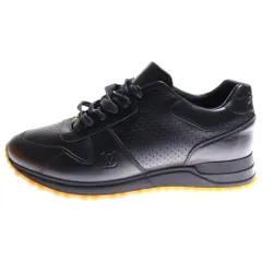 SUPREME (シュプリーム) ×LOUIS VUITTON Run Away Sneaker ランアウェイ レザー エンボスロゴ レースアップ ローカットシューズ スニーカー ブラックのサムネイル