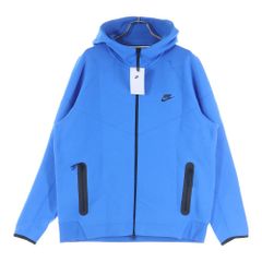ナイキ テックフリース セットアップ 青 M ナイキジャパン正規モデル