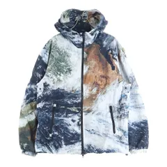 DIESEL (ディーゼル) 総柄 ジップアップ ナイロンジャケット マルチカラー A10584 0AJAE