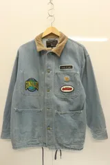 【中古】 Mark Gonzales メンズカバーオール M デニムカバーオール Mark Gonzales M インディゴブルー 藍 無地