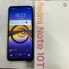 【美品】Redmi Note10T Azure Black 64GBのサムネイル