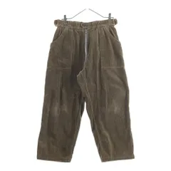 COMME des GARCONS HOMME PLUS (コムデギャルソンオムプリュス) 04AW サイドアジャスター コーディロイ パンツ ブラウン PN-P003のサムネイル