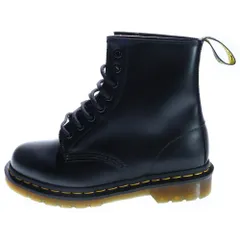 Dr.Martens (ドクターマーチン) SMOOTH LEATHER 1460 8ホール レースアップ ブーツ ブラック レディース