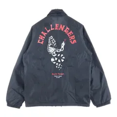 CHALLENGER (チャレンジャー) ×MASH UP COACH JACKET マッシュアップ ナイロン コーチジャケット ブラック