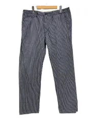 JAPAN BLUE JEANS (ジャパンブルージーンズ) ストライプ ヒッコリー ペインターパンツ J212411 36 インディゴ メンズ/028のサムネイル