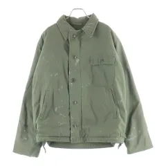 VINTAGE (ヴィンテージ) 80s A-2 84年会計 ステンシル デッキジャケット カーキのサムネイル