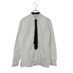 KRIS VAN ASSCHE クリスヴァンアッシュ ネクタイデザイン 比翼 シャツ 000SH106 不明 ホワイト メンズのサムネイル
