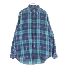 BROOKS BROTHERS (ブルックス ブラザーズ) 60s 1818 USA製 ポケット付き ボタンダウンシャツ グリーン