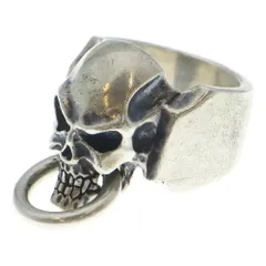 ROYAL ORDER (ロイヤルオーダー) SMALL SKULL w RING スモール スカルリング シルバーのサムネイル