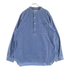 Barbour (バブアー) Pullover shirt プルオーバーシャンブレー長袖シャツ 2002240 インディゴのサムネイル
