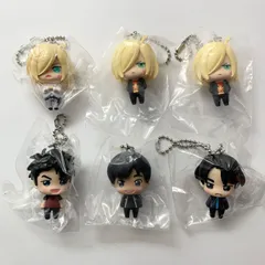 【まとめ売り】 ユーリ!!! on ICE ゆらゆらフィギュアマスコット フィギュアストラップ 6点セット 【未開封】