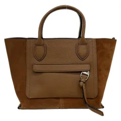 LONGCHAMP(ロンシャン) ハンドバッグ美品  メールボックス ブラウン レザー