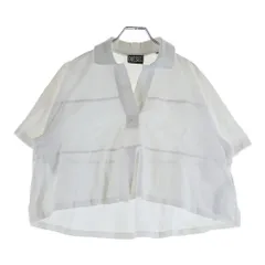 DIESEL (ディーゼル) T-VAITE ショート丈 Vネック 半袖ポロシャツ A04609 ホワイト