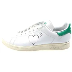 adidas (アディダス) ×HUMAN MADE Stan Smith スタンスミス ハートパンチング ローカットスニーカー ホワイト