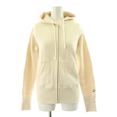 ドレステリア DRESSTERIOR ジップアップ パーカー 長袖 裏起毛 2 白 ホワイト /KU