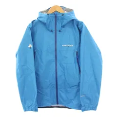 モンベル Montbell レインダンサー フーディジャケット マウンテンパーカー M 青 1128618 /KH
