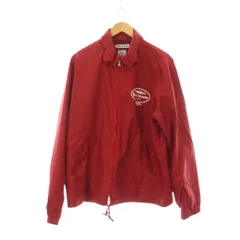 BOAT HOUSE ボートハウス スタジアムジャケット スカジャン 上着 L 赤 長袖 無地 襟付き /JP