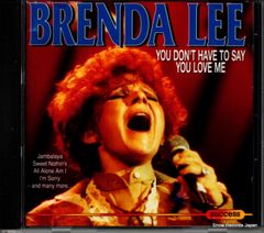 【CD】ブレンダ・リー you don't have to say you love me 16112CD