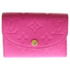 LOUIS VUITTON (ルイヴィトン) モノグラム アンプラント ポルトモネ ロザリ 二つ折り財布 コンパクトウォレット RFID M14086