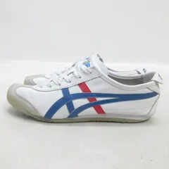 K■【25cm】オニツカタイガー/Onitsuka Tiger DL408 MEXICO 66 レザースニーカー/白/LADIES■17 【中古】