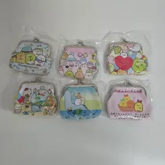 すみっコぐらし がま口 コインケース とかげ、えびふらい、白くま