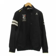 ルコックスポルティフ le coq sportif GOLF ジャケット ブルゾン ジップアップ L 黒 /KH ■ECC001