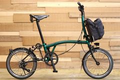 Brompton P LINE URBAN MID M4L Emerald Lacquer 2023 4S 16-inch Folding Mini Velo Folding Bike [Tachikawa Store]