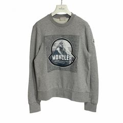 MONCLER モンクレール ロゴ刺繍 トレーナー アイボリー Lサイズ - メルカリ