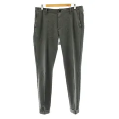 ウノピュウノウグァーレトレ 1PIU1UGUALE3 RIB TAPERED SLACKS リブ テーパード スラックス パンツ ジップフライ V グレー MRP587-PRY108-97 /KUのサムネイル