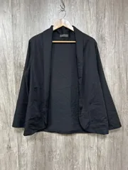 NANO universe ナノユニバース 薄手 テーラード ジャケット sizeS/黒  ■◇ メンズ