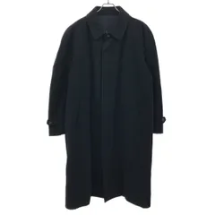 COMME des GARCONS HOMME コムデギャルソンオム 1998年 ウールステンカラーコート HC-04005M ダークネイビー M