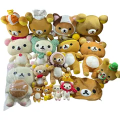 ★ リラックマ グッズ 18点 まとめ商品 コリラックマ キイロイトリ ぬいぐるみ マスコット フェイスポーチ 等 現状品 4.6kg