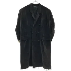 JOHN LAWRENCE SULLIVAN ジョン ローレンス サリバン 18AW ベルベットカットオフ チェスターコート 1B005-0217-02 パープル系 44