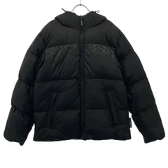 COACH コーチ カラーブロック ダウンジャケット CBB56 ブラック M