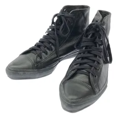 Yohji Yamamoto FEMME ヨウジヤマモト ファム ハイカットレザースニーカー  ブラック 1のサムネイル