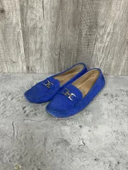 Salvatore Ferragamo フェラガモ スエード ドライビングシューズ ローファー シューズ size7ハーフ（24.5）  ■■◎レディースのサムネイル