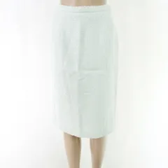 90%OFF 新品 レフルールドソイエ les fleurs de soie スカート 40 LSK1413 Mサイズ エメラルドグリーン レディース タイトスカート ツイード ラメ スリット入り 日本製