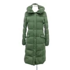 23区 オンワード樫山 ダウンコート ロング丈 38 M カーキ ボリュームカラー /HO43 ■GY61