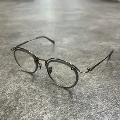 参考上代39600円 Yohji Yamamoto 眼鏡 メガネ チタニウム メガネ ヨウジヤマモト 19-0036-2 シルバー F （10309M）のサムネイル