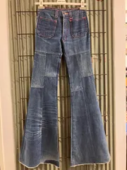 Old Patchwork Bellbottom パッチワークデニムパンツ　ベルボトム　フレアパンツ　ジーンズ　デニムパンツ　ヒッピー　70’s　ヒステリックグラマー　hysteric glamour 古着　ヴィンテージ　ビンテージ